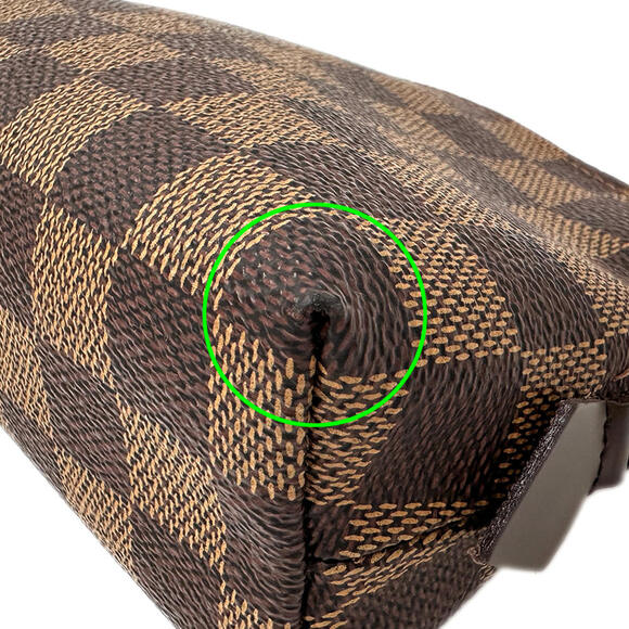 LOUIS VUITTON Brown Damier Pouch - Picture 9 of 12
